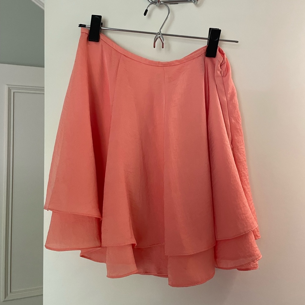 Silence + Noise Coral Skirt